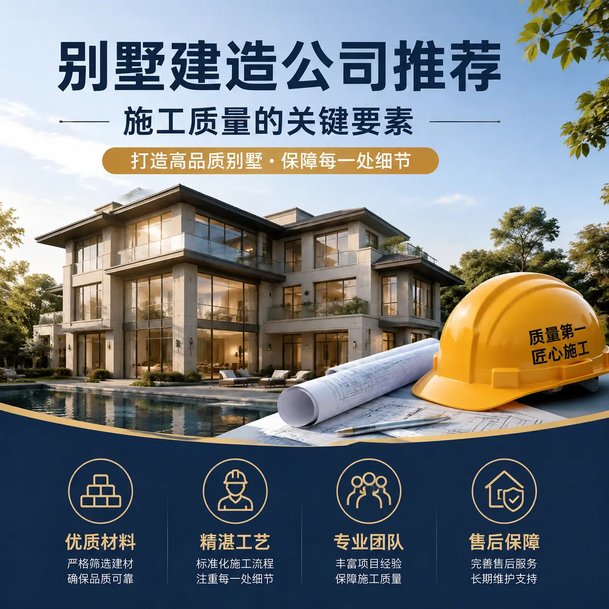 别墅建造公司推荐: 西藏 施工质量的关键要素