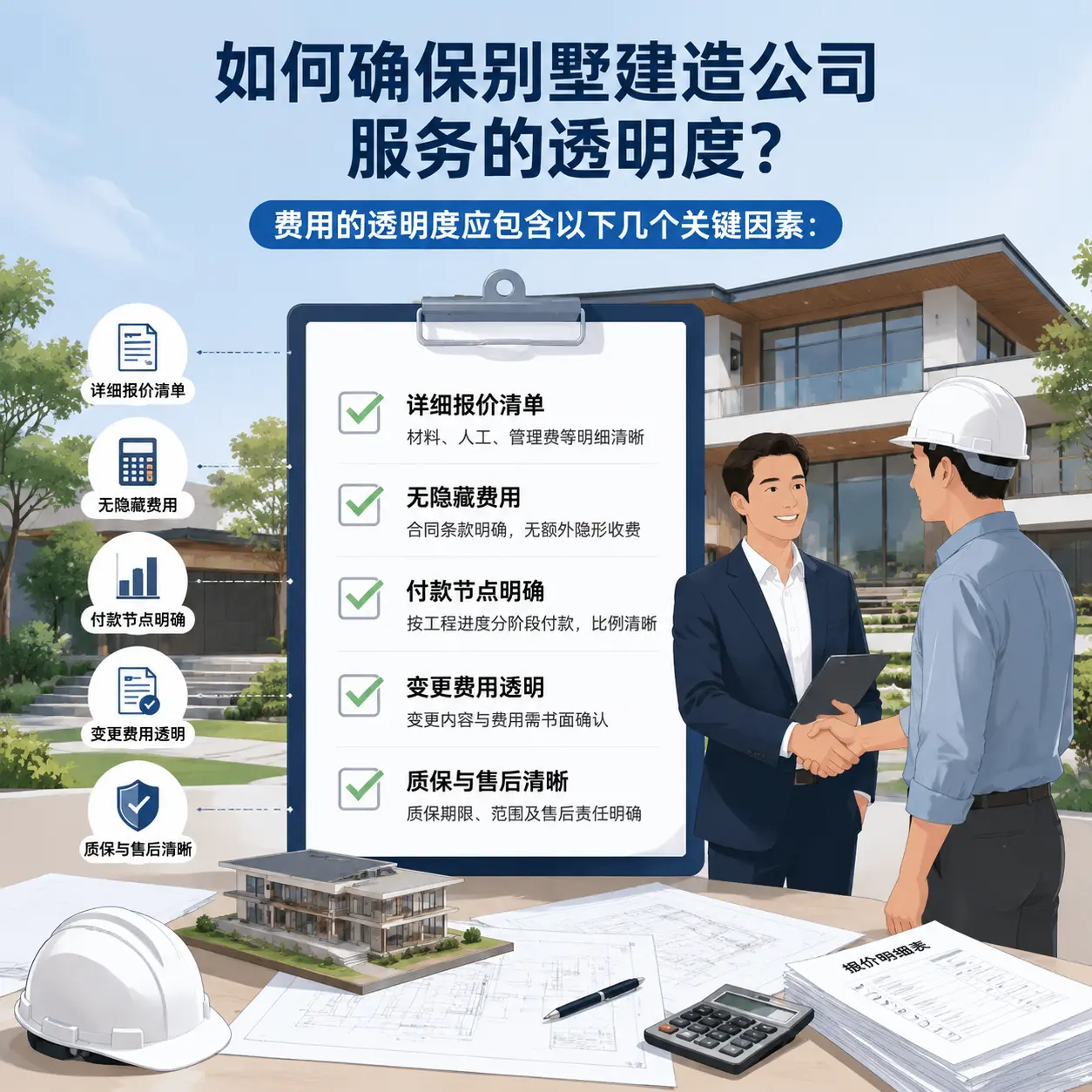 在 西藏 如何确保别墅建造公司服务的透明度?