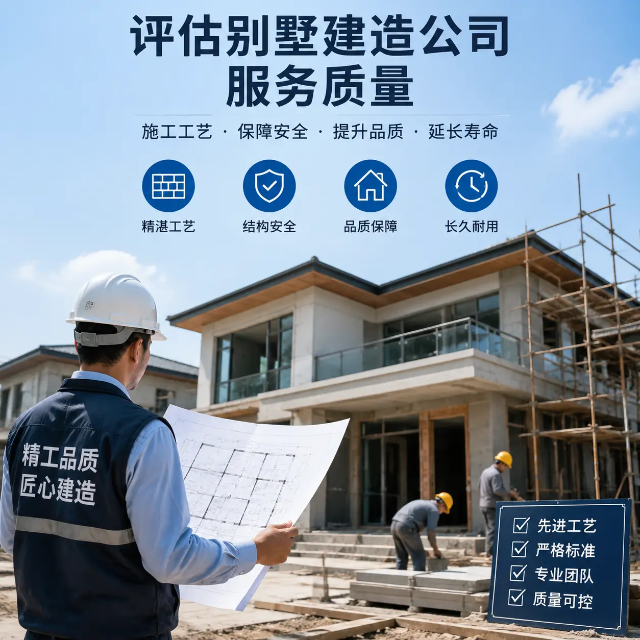 如何评估 西藏 别墅建造公司的服务质量?