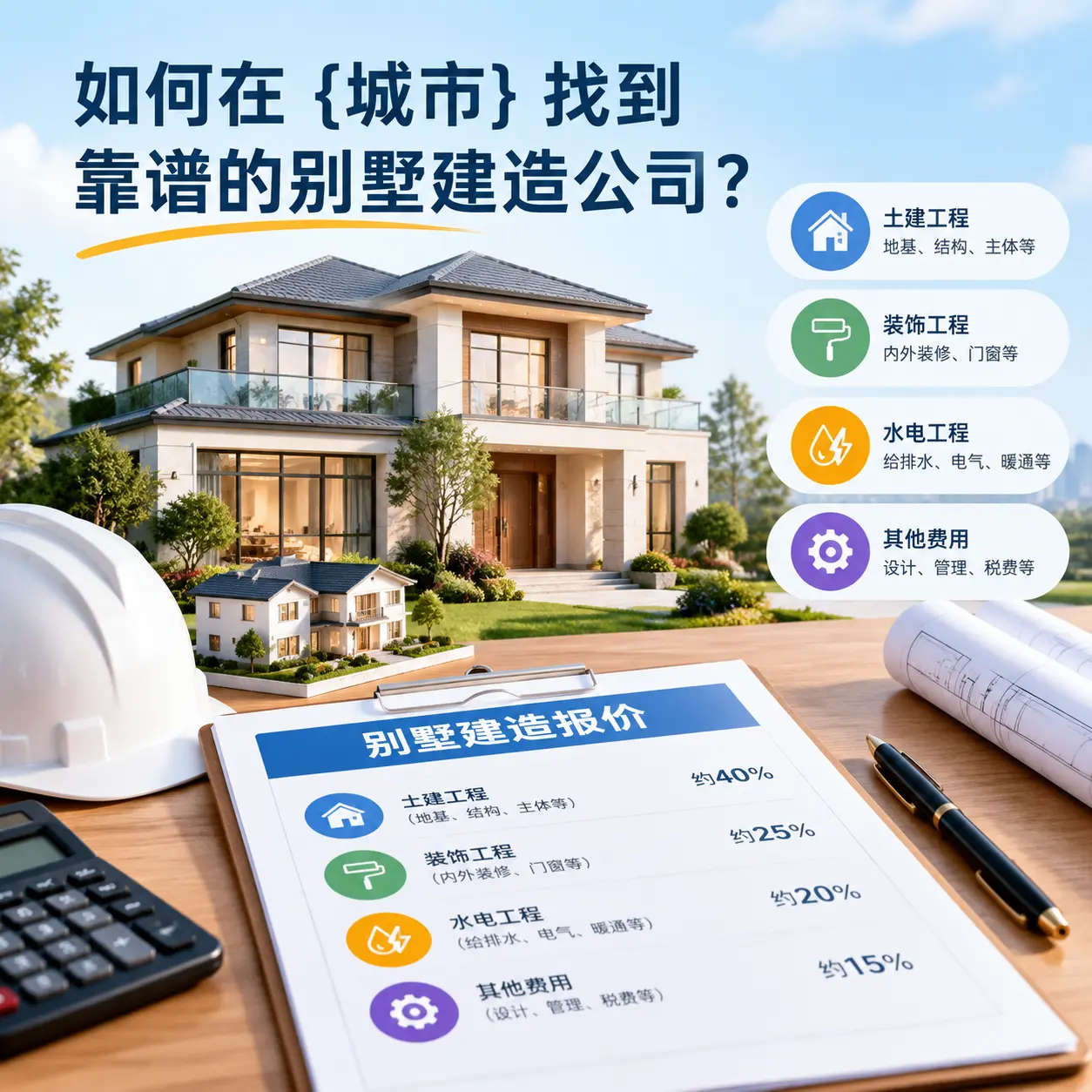 如何在 西藏 找到靠谱的别墅建造公司?