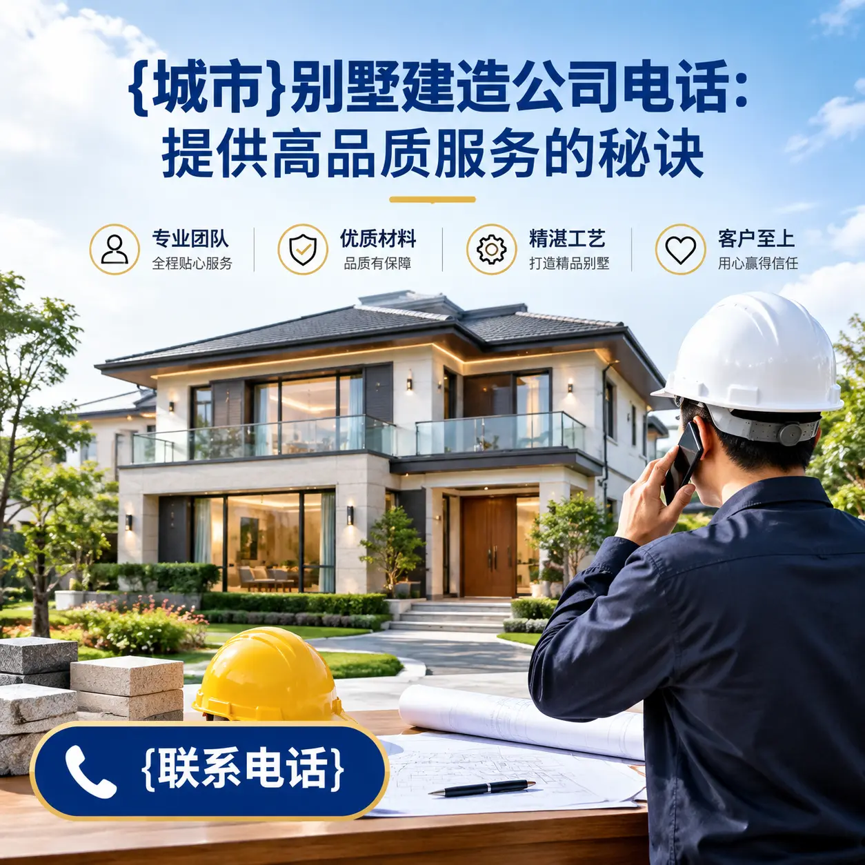 西藏别墅建造公司电话:提供高品质服务的秘诀