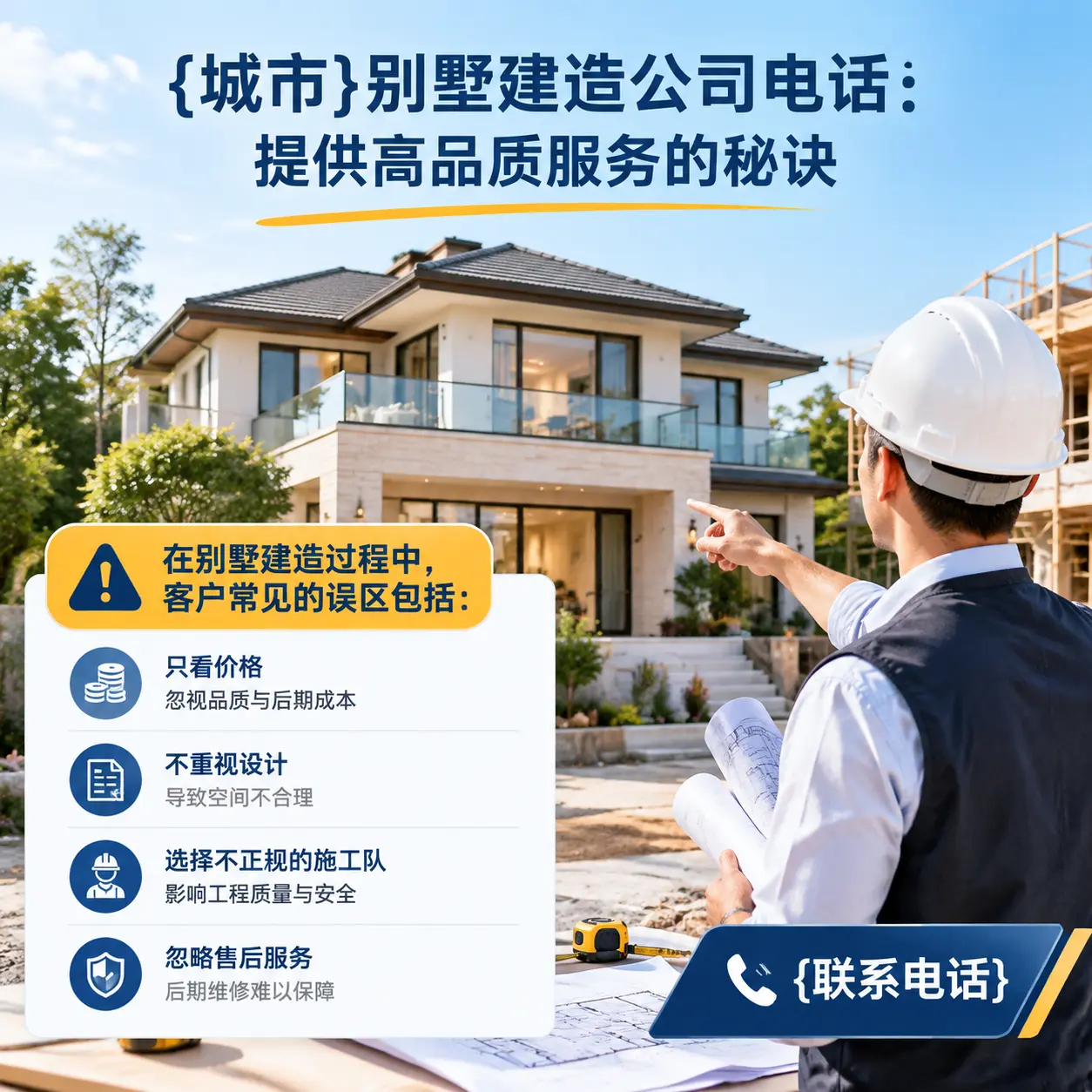 西藏别墅建造公司电话:提供高品质服务的秘诀