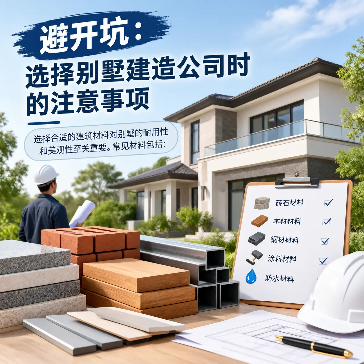 避开坑：选择 西藏 别墅建造公司时的注意事项