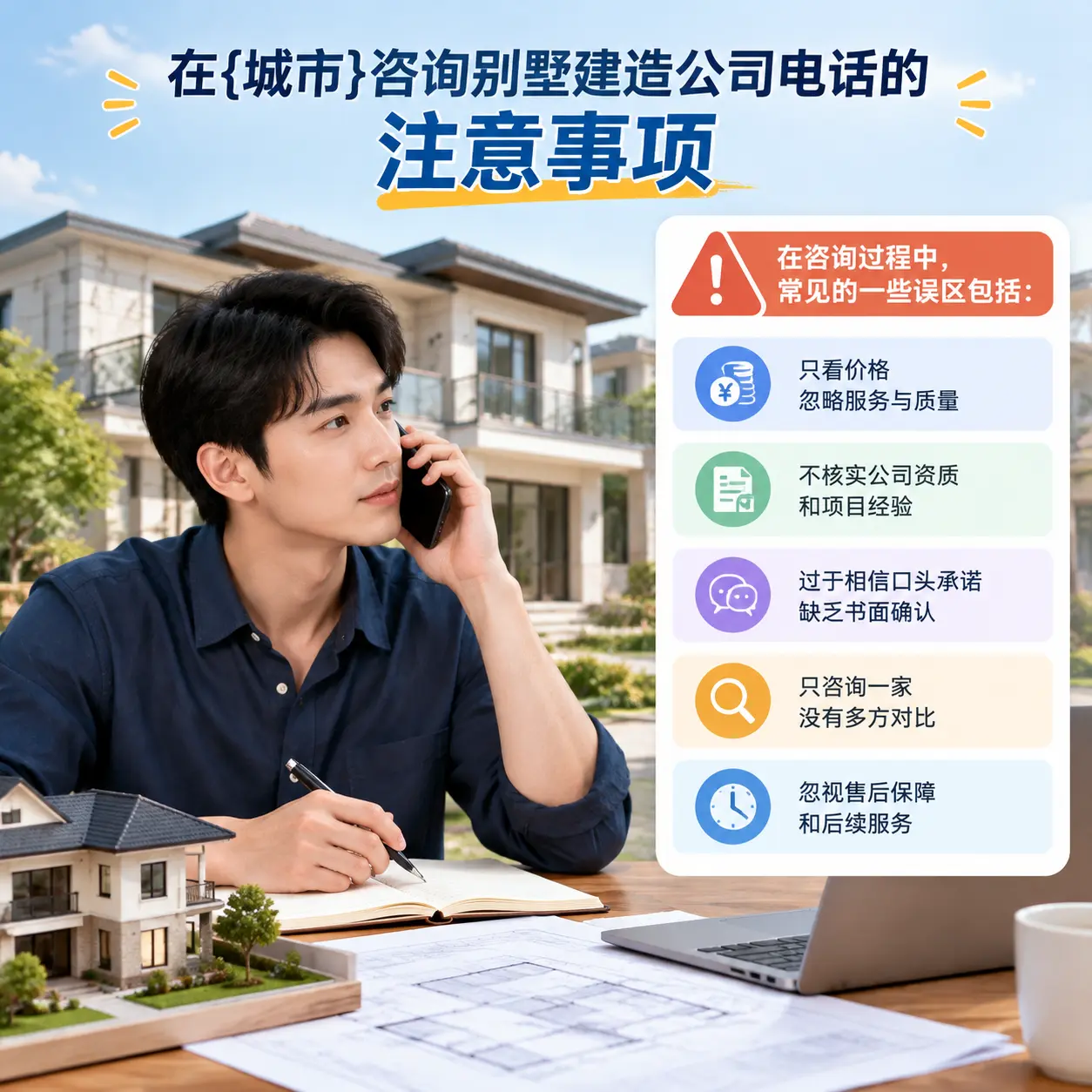 在西藏咨询别墅建造公司电话的注意事项