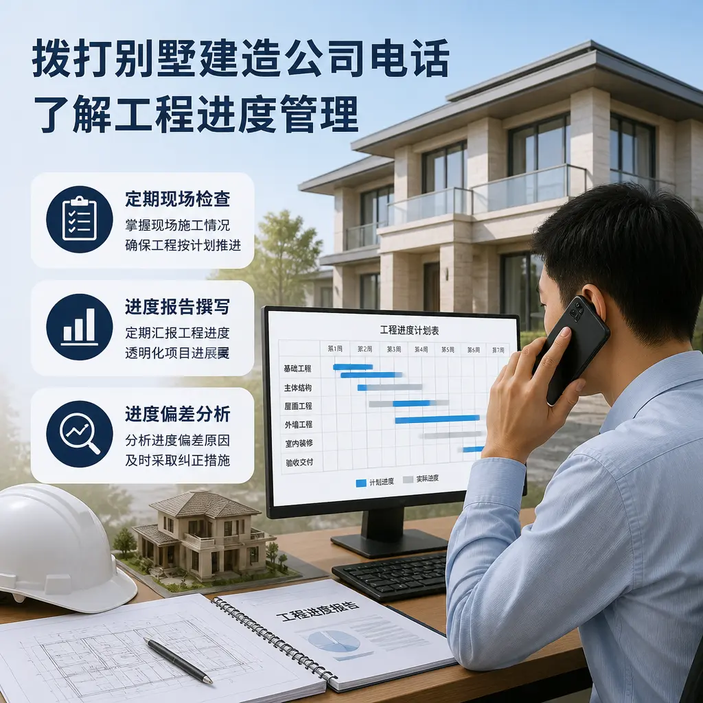 拨打西藏别墅建造公司电话,了解工程进度管理
