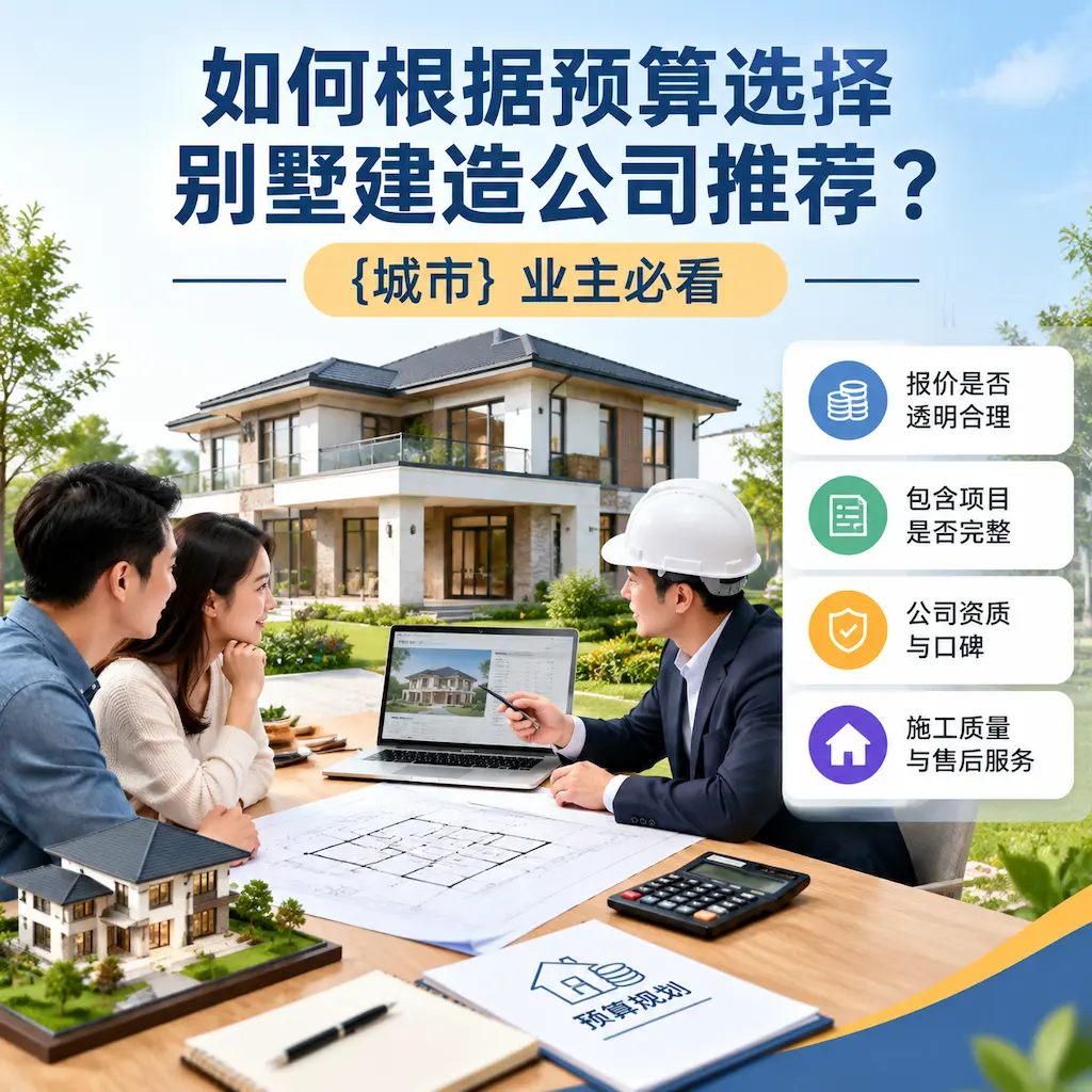 如何根据预算选择别墅建造公司推荐? 西藏 业主必看
