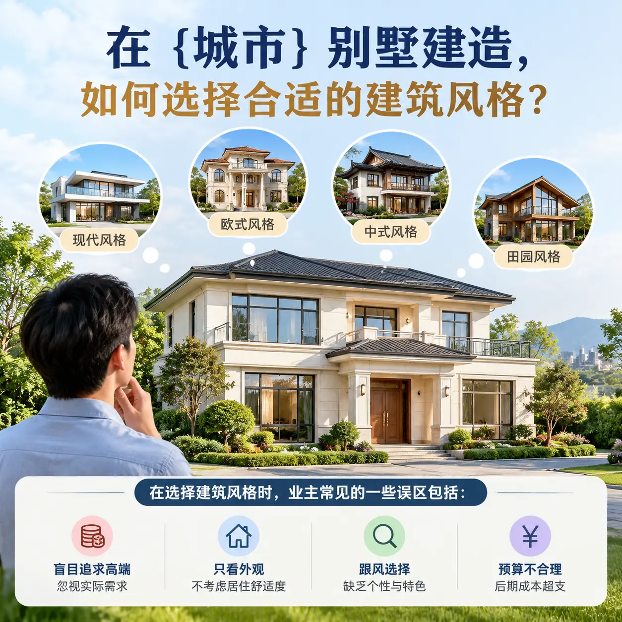 在 西藏 别墅建造,如何选择合适的建筑风格?