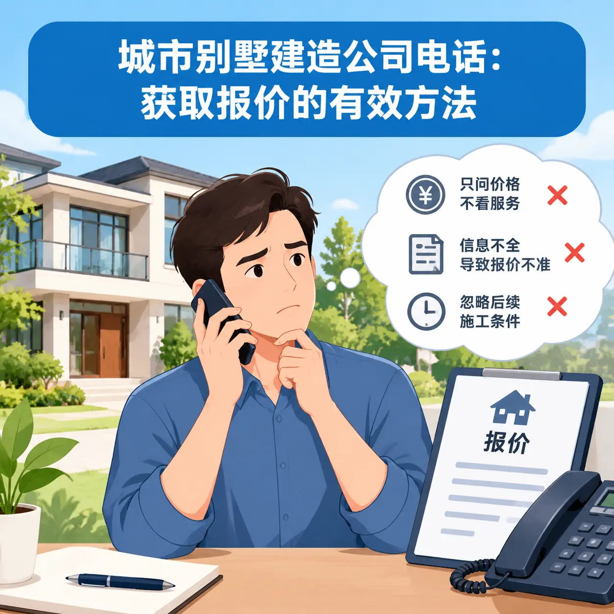 西藏别墅建造公司电话:获取报价的有效方法