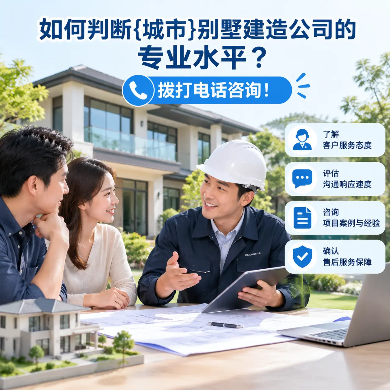 如何判断西藏别墅建造公司的专业水平？拨打电话咨询！